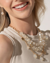 Load image into Gallery viewer, Cubed Cameo - Gold-Paparazzi