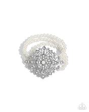 Load image into Gallery viewer, Flattering Florals - White-Paparazzi