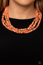 Load image into Gallery viewer, Layered Lass - Orange-Paparazzi