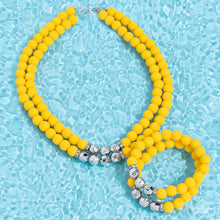 Load image into Gallery viewer, Summer Splash - Yellow-Paparazzi