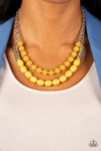 Load image into Gallery viewer, Venetian Voyage - Yellow-Paparazzi