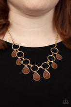 Load image into Gallery viewer, Golden Glimmer - Brown-Paparazzi