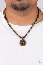 Load image into Gallery viewer, Pendant Dreams - Brass-Paparazzi