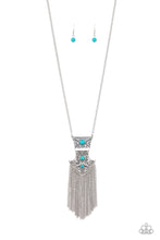 Load image into Gallery viewer, Totem Tassel - Blue-Paparazzi