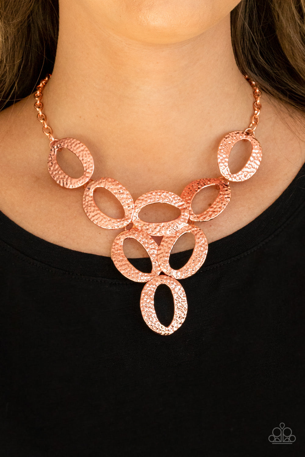 OVAL The Limit - Copper-Paparazzi