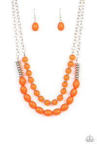 Venetian Voyage - Orange-Paparazzi
