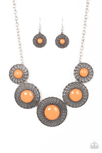 Detail Orientated - Orange-Paparazzi
