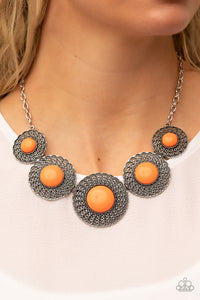 Detail Orientated - Orange-Paparazzi