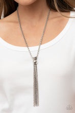 Load image into Gallery viewer, Metallic MESH-Up - Silver-Paparazzi
