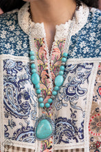 Load image into Gallery viewer, Southwest Paradise - Blue-Paparazzi
